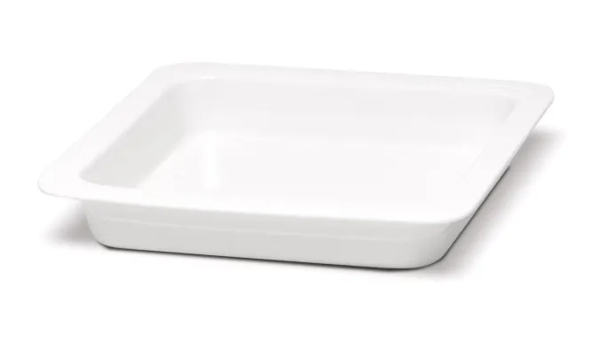 Plat Carré en Porcelaine pour Chafing Dish P390002 - Pujadas