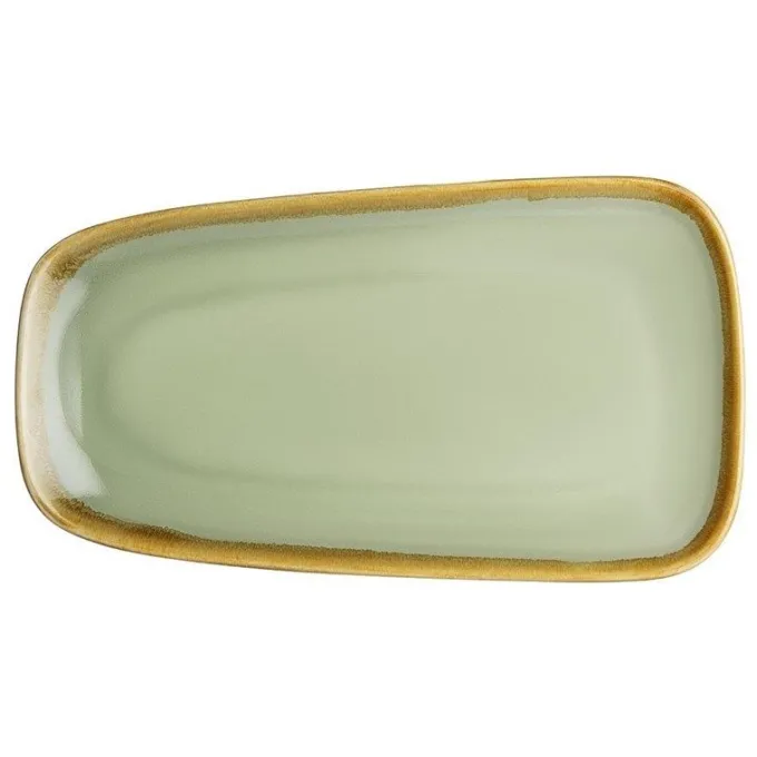Plat couleur mousse Kiln Olympia 335 mm - Lot de 4