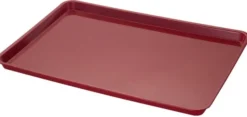 PLATEAU ABS 600X400 MM ROUGE