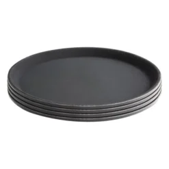 Plateau antidérapant en plastique Kristallon rond 280 mm
