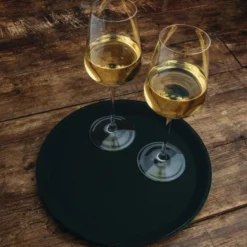 Plateau Antidérapant en Plastique Rond 356 mm - Kristallon