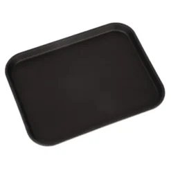 Plateau Antidérapant Noir Fibre de Verre 457 mm Camtread - Cambro