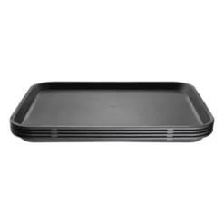 Plateau antidérapant noir Kristallon 405 x 305 mm