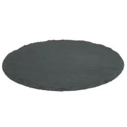 Plateau Ardoise Rond Ø30 Lot de 8 - Créapak