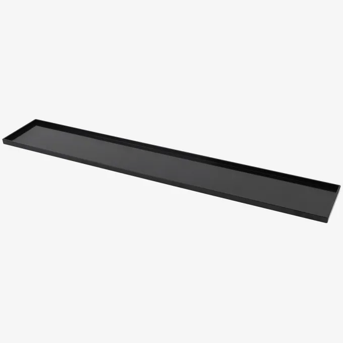 Plateau de présentation 600x100x10 mm - Noir - Gilac