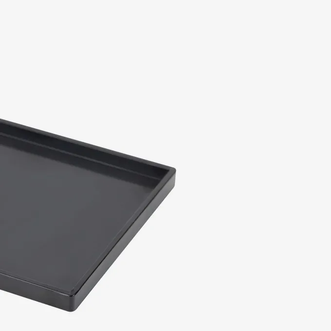 Plateau de présentation 600x100x10 mm - Noir - Gilac