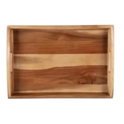 Plateau de service en acacia 510 x 350 x 70 mm - Olympia