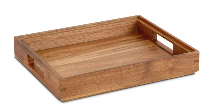 Plateau de Service en Bois Empilable 45 x 35 cm - Pujadas