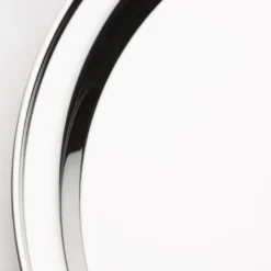 Plateau de service en inox rond - Olympia 355 mm