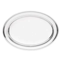 Plateau de Service Inox Ovale 407 mm - Olympia