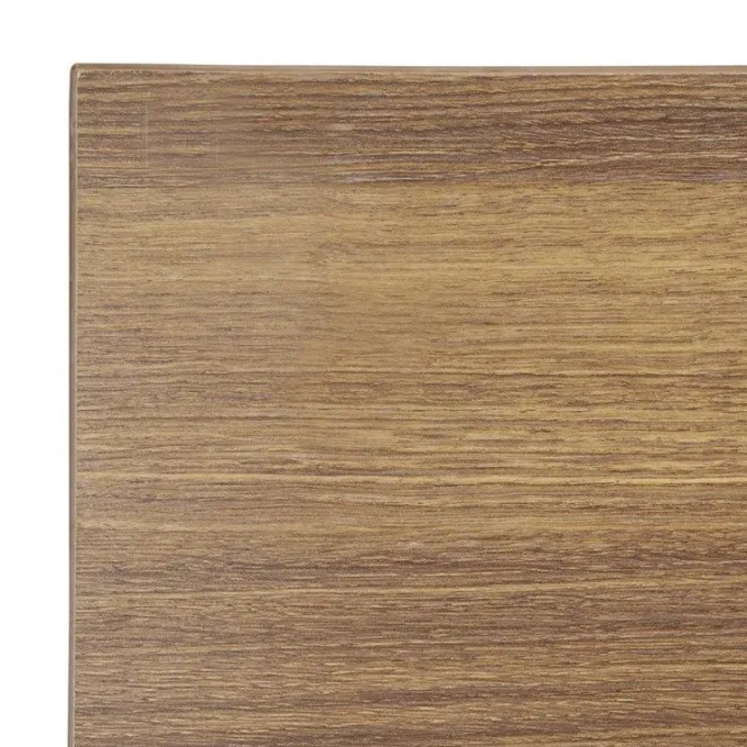 Plateau de table carré 600 mm effet chêne rustique - Bolero