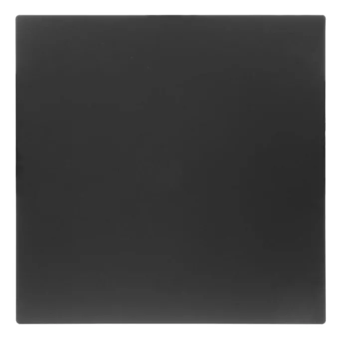 Plateau de Table d'Extérieur Carré Noir Mat 700 mm - Bolero