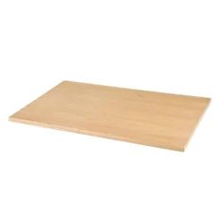 Plateau de Table Rectangulaire Pré-Percé Coloris Frêne Naturel 700x1100mm - Bolero