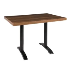 Plateau de Table Rectangulaire Pré-Percé Chêne Rustique 700mm - Bolero