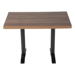 Plateau de Table Rectangulaire Pré-Percé Chêne Rustique 700mm - Bolero