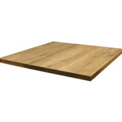 Plateau de Table Restaurant Tavola 70X70 Rovère Slavona - Ligne CHR