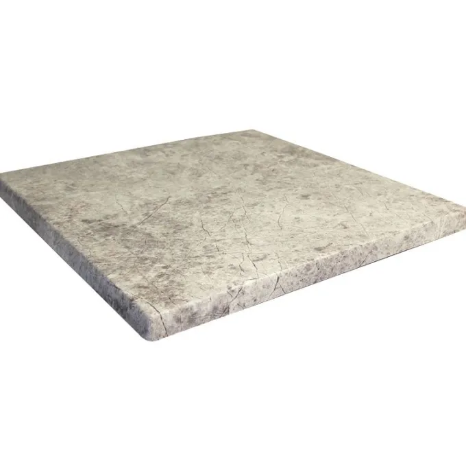 Plateau de Table Restaurant Werzalit 70X70 Smokey Blanc - Ligne CHR