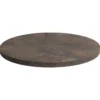 Plateau de Table Rond Tavola Ø60 Underground Rouille - Ligne CHR