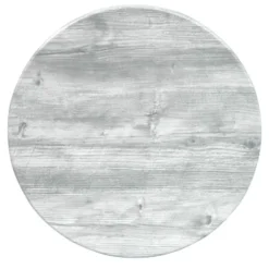 Plateau de Table Werzalit Ø60 Ponderosa Blanc - Ligne CHR