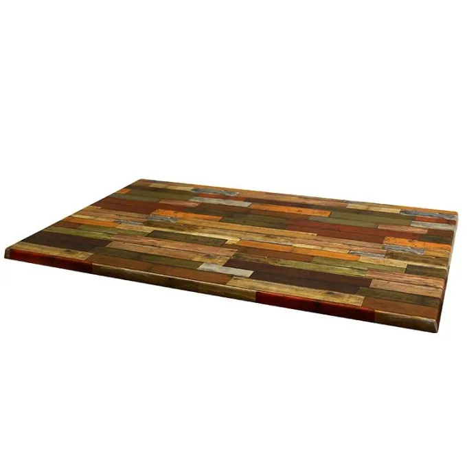 Plateau de Table Werzalit 110X70 Plancha Rouge - Ligne CHR