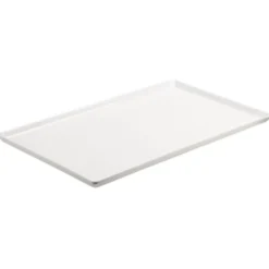 Plateau empilable en mélamine APS Float blanc GN 1/2
