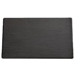 Plateau en mélamine imitation ardoise APS GN 1/2