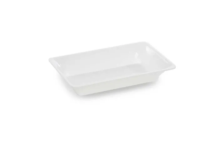 Plateau en Plexiglas gastronorme GN 1/4 265x162x50mm Blanc - Matériel CHR Pro