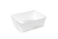 Plateau en Plexiglas gastronorme GN 1/5 265x200x80mm Blanc - Matériel CHR Pro