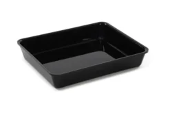 Plateau en Plexiglas gastronorme GN 1/2 325x265x50mm Noir - Matériel CHR Pro