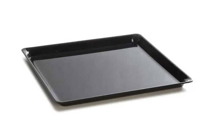 Plateau en Plexiglas gastronorme GN 2/3 354x325x18mm Noir - Matériel CHR Pro