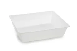 Plateau en Plexiglas gastronorme GN 1/2 325X265X80mm Blanc - Matériel CHR Pro
