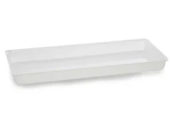 Plateau en Plexiglas gastronorme GN 2/5 530x210x40mm Blanc - Matériel CHR Pro