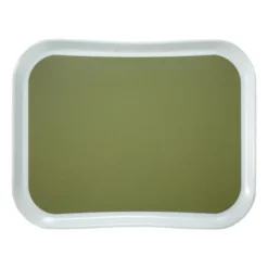 Plateau en Polyester Century Fun Versa Lite 430mm Vert Sauge - Cambro