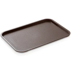 Plateau en Polypropylène brun L 455 mm l 355 mm H 20 mm - Was Germany