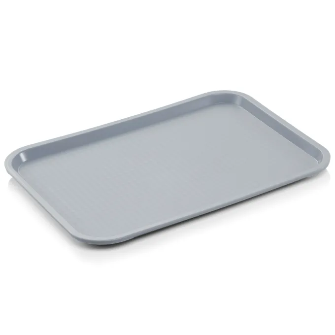 Plateau en Polypropylène gris clair L 350 mm l 270 mm H 20 mm - Was Germany
