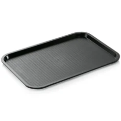 Plateau en Polypropylène noir L 415 mm l 310 mm H 20 mm - Was Germany