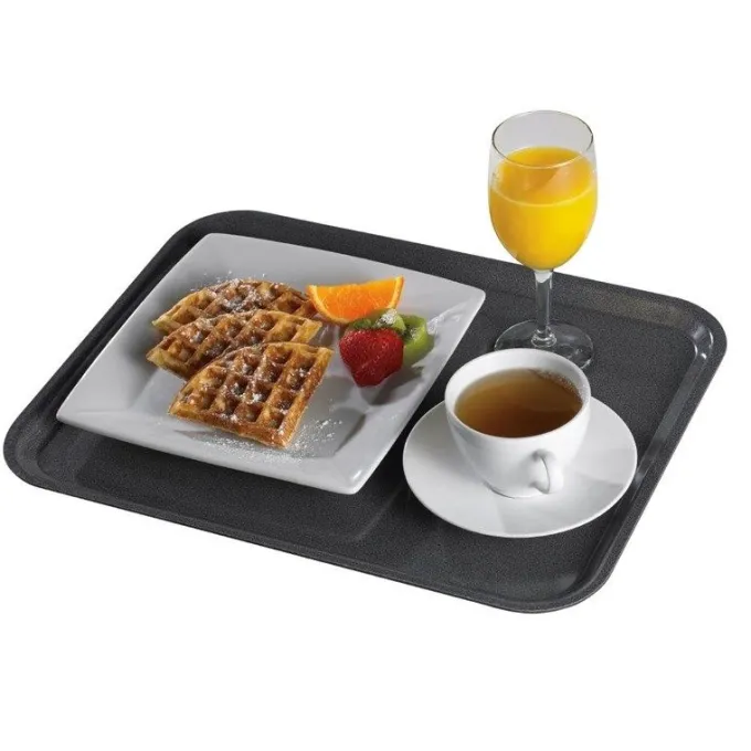 Plateau Fast Food Cafeteria 330 x 430 mm Granit - Cambro