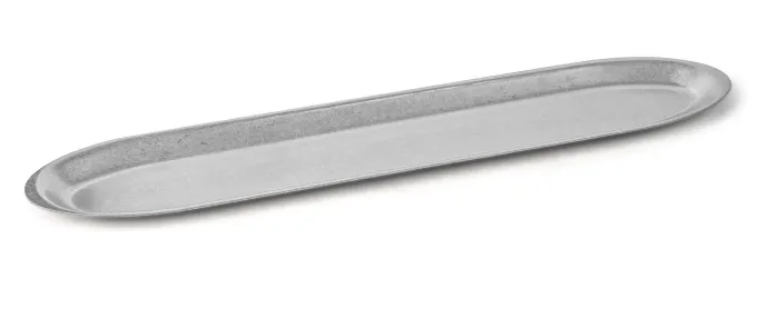 Plateau Ovale Vintage Collection 40 x 8.5 cm - Inox - Pujadas