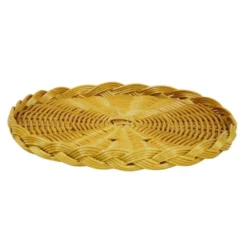 Plateau Polypropylène Rond Maroual Ø30 Lot de 30 - Créapak