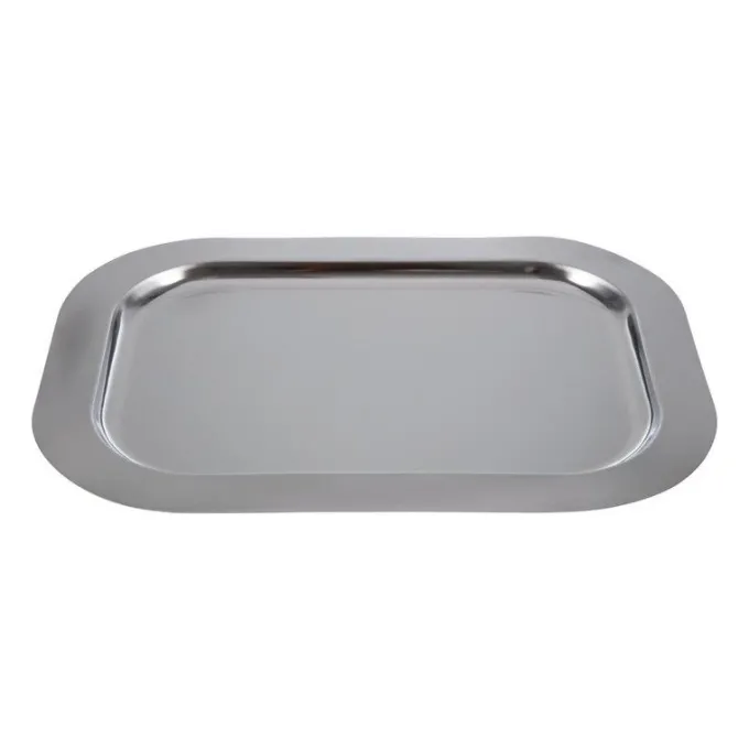 Plateau rectangulaire inox avec couvercle - APS 310 x 90 mm