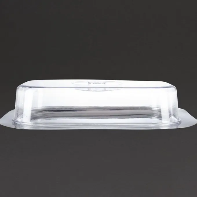 Plateau rectangulaire inox avec couvercle - APS 310 x 90 mm