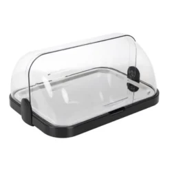 Plateau réfrigéré inox avec couvercle rabattable