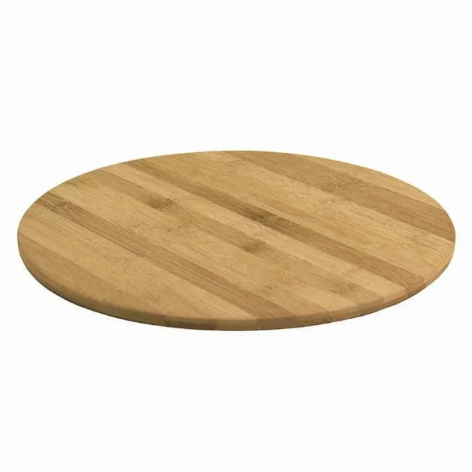 Plateau Rond Bambou Ø30 Lot de 36 - Créapak