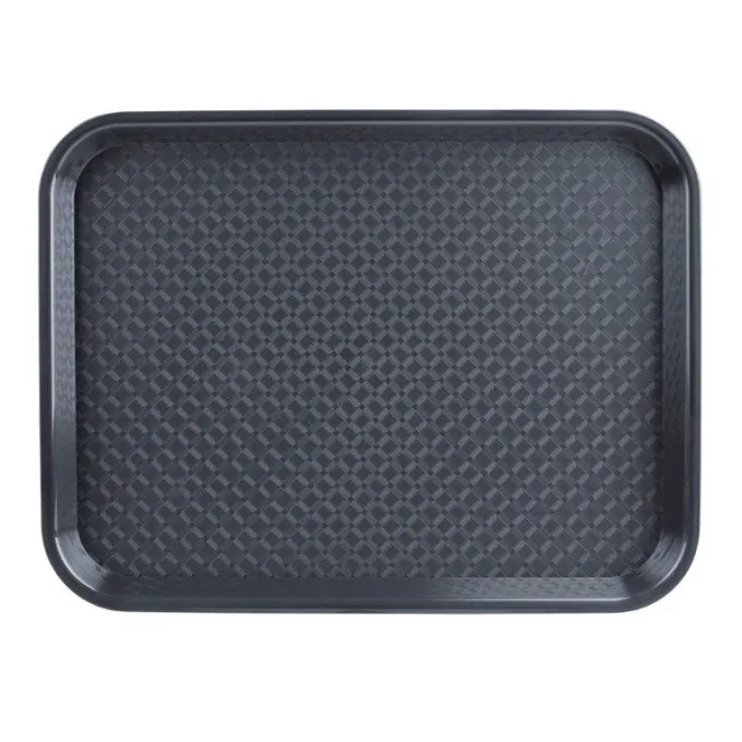 Plateau Self-Service Anthracite 340x450 mm - Olympia Kristallon