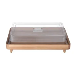 Plateau sur Pieds en Acacia GN 1/1 - Olympia