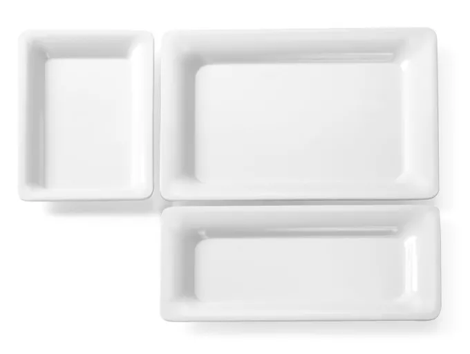 Plateaux Gastronormes bord fin Fine Dine GN 2/4 530x163x(H)20mm - Hendi