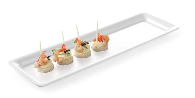 Plateaux Gastronormes bord fin Fine Dine GN 2/4 530x163x(H)20mm - Hendi