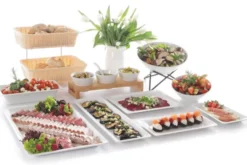 Plateaux Gastronormes bord fin Fine Dine - Hendi