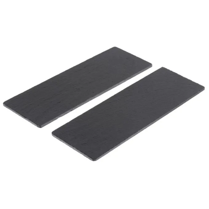 Plat en ardoise pour plateau GM258 Olympia - Lot de 2