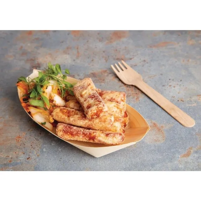 Plat en bouleau 190 mm - Fiesta Lot de 100